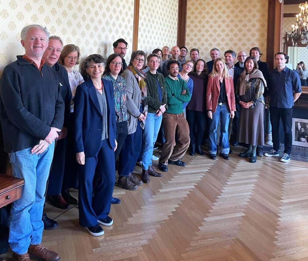 Pressereise des Buchmesse-Teams durch die Niederlande & Flandern, Gruppenfoto der Teilnehmenden