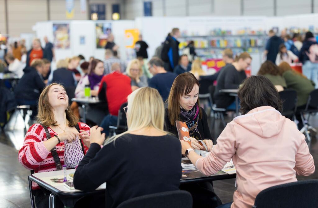 Spielespaß bei der Hobbymesse Leipzig