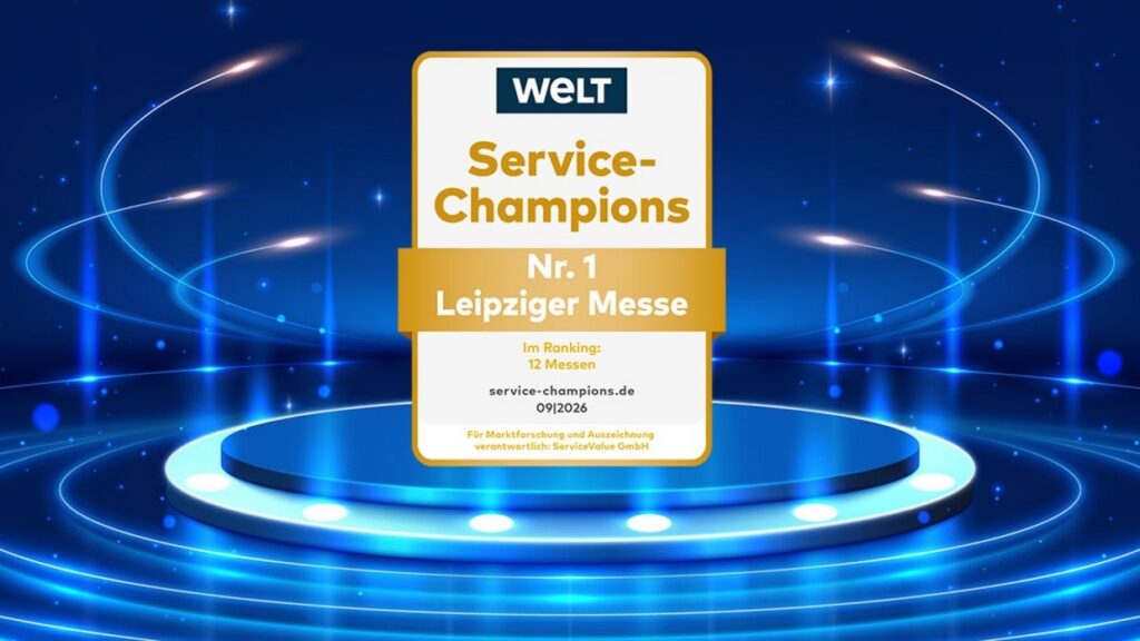 Auszeichnung als Service-Champion 2026